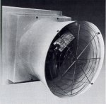 Fibrglass FRP wall exhaust fan Canadian Blower exhauster ventilator