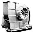 Heavy duty industrial process Class IV fan blower