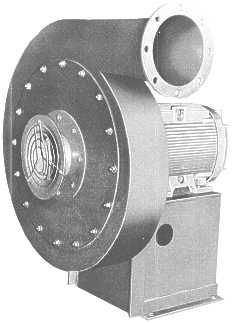 Pressure blower fan TBR TBA.