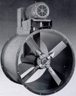 Inline axial duct fan blower ventilator